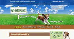 Desktop Screenshot of cleanpaw.com